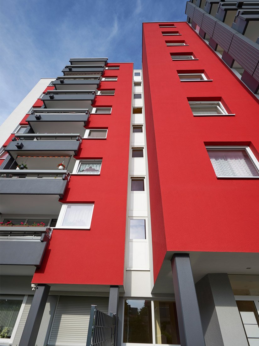 Der Hausherr des Wohnkomplexes, die VBW Gruppe aus Bochum, setzte im Rahmen des Sanierungsprojektes auf eine effiziente und zukunftsorientierte Gestaltung.