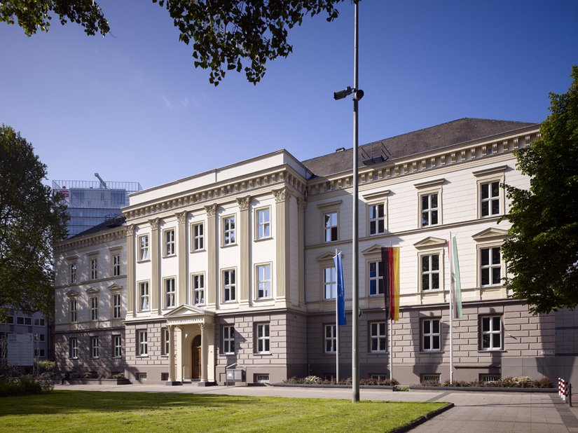 Die Gebäude des Justizministeriums wurden in die Denkmalsliste der Stadt Düsseldorf eingetragen.