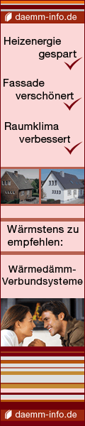 Wärmstens zu empfehlen: Heizenergie sparen, Fassade verschönern und Raumklima verbessern mit Wärmedämm-Verbundsystemen (WDVS)!