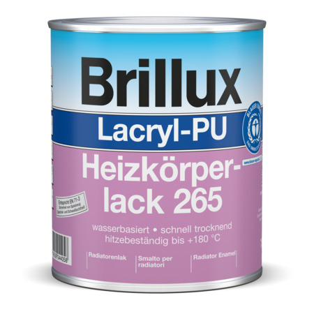 Lacryl-PU Heizkörperlack 265 weiß 