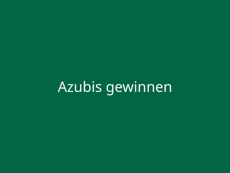 Azubis gewinnen
