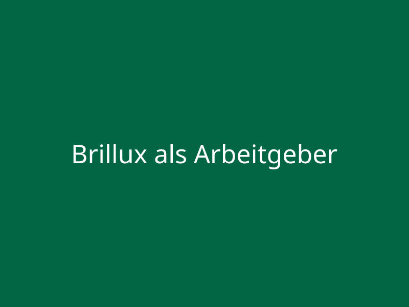 Brillux als Arbeitgeber