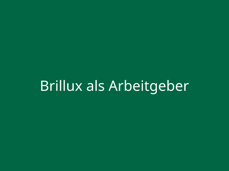 Brillux als Arbeitgeber