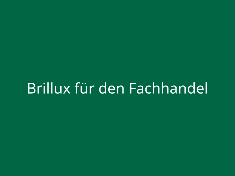 Brillux für den Fachhandel
