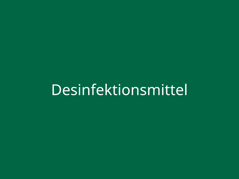 Desinfektionsmittel 