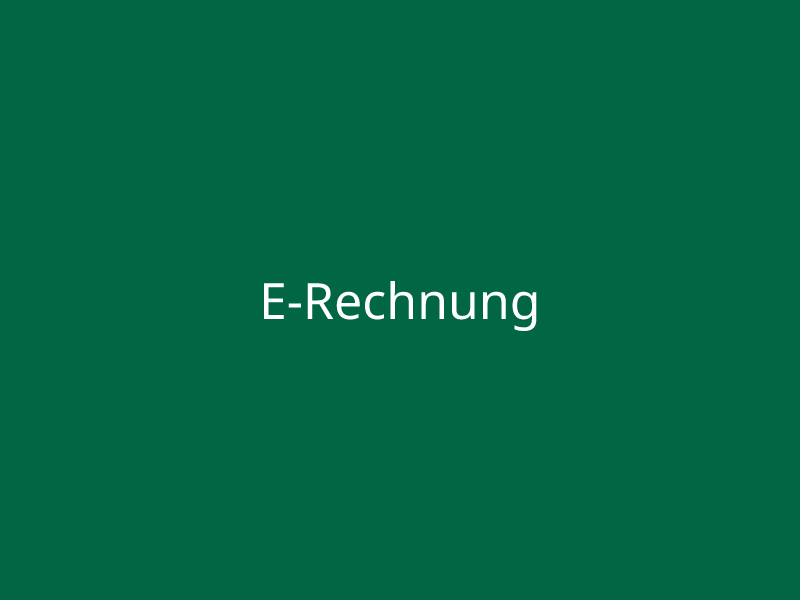 E-Rechnung