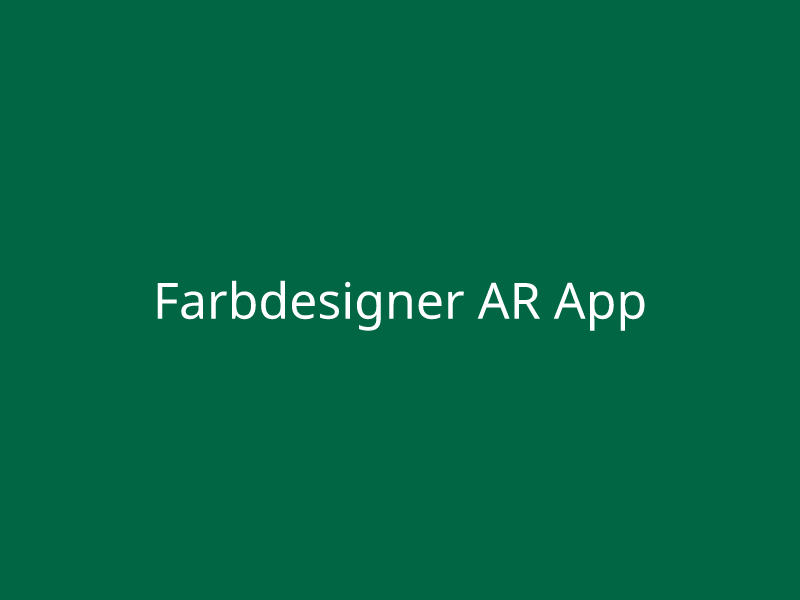 Farbdesigner AR App