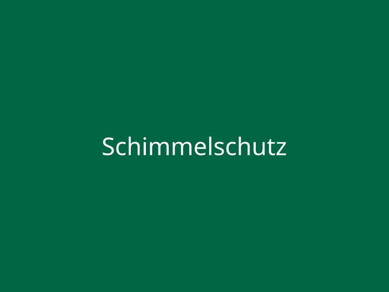 Schimmelschutz