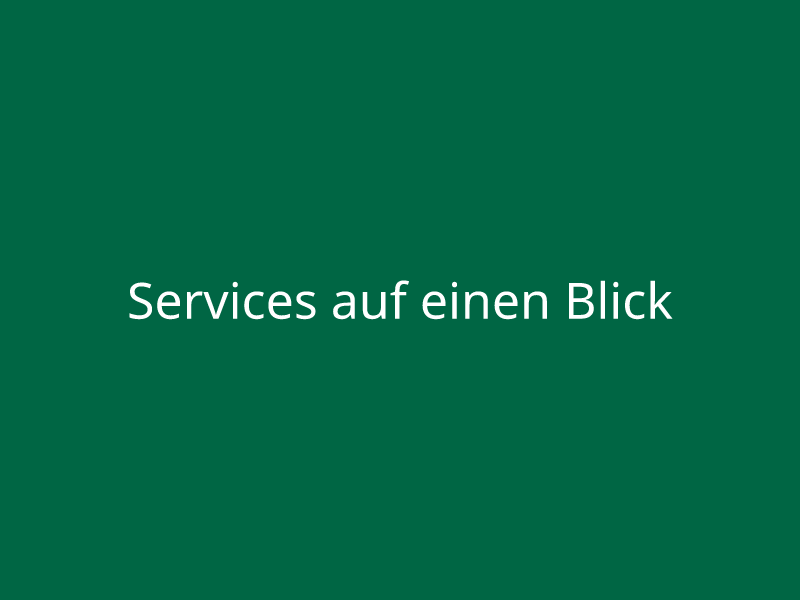 Services auf einen Blick