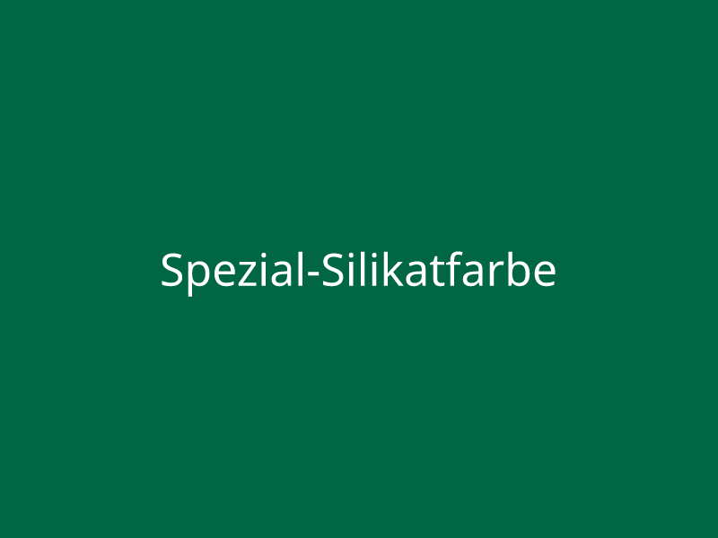 Spezial-Silikatfarbe