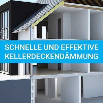 Kellerdeckendämmung