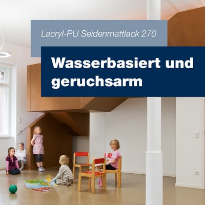 Wohngesundheit im Fokus – Lacryl-PU Seidenmattlack 270