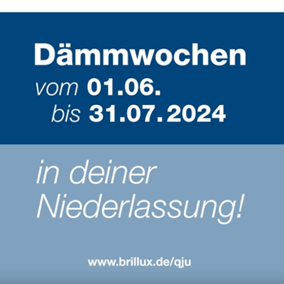 Animation: Einführungspost - Start der Dämmwochen