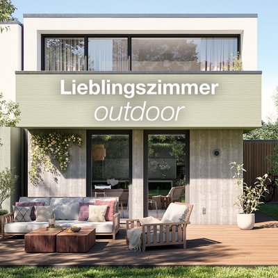 Lieblingszimmer draußen: Starte mit unseren Werbemitteln durch!