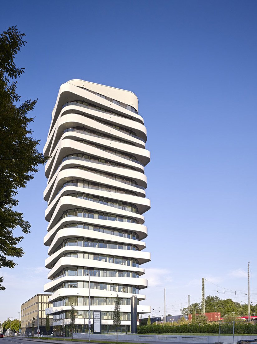 Das Hochhaus Sky in Bietigheim-Bissingen.