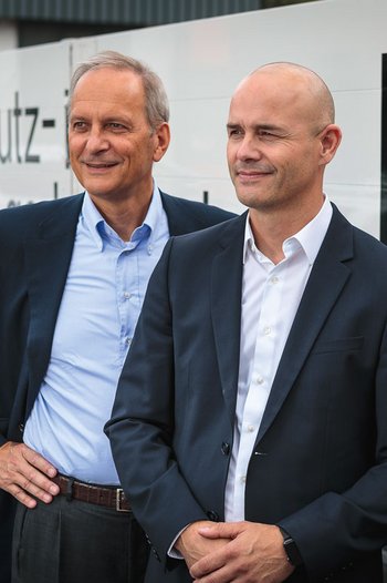 <p>Die beiden Geschäftsführer Sellmann und Schmitz-Senge packen viel an und reden auch viel miteinander.</p>