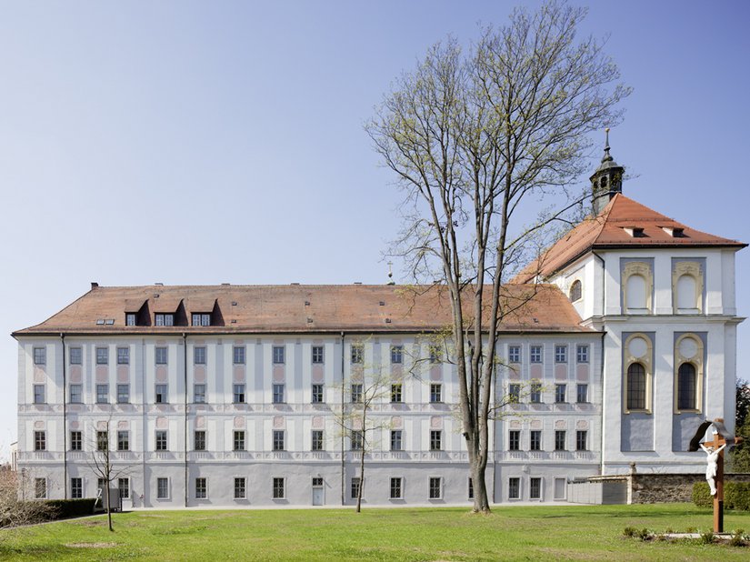 <p>Barockanlage aufwendig saniert: Kloster Waldsassen an der bayerisch-tschechischen Grenze.</p>