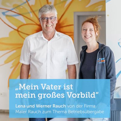 Generationswechsel bei Maler Rauch