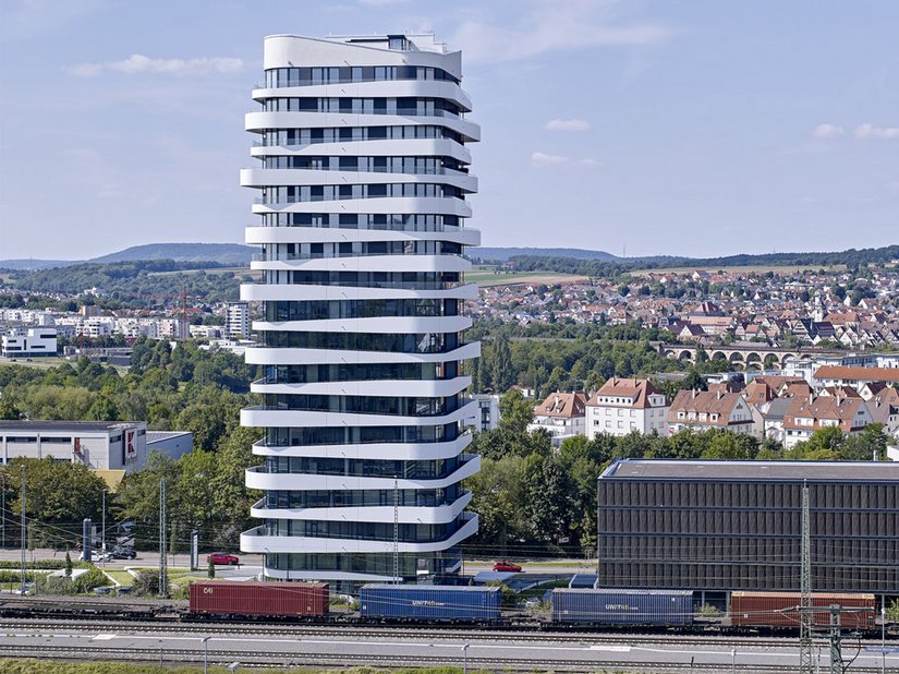 Ein „Leuchtturm“ an einem Verkehrsknotenpunkt.