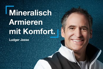 <p>Das sagt unser Kunde: "Mineralisch armieren mit Komfort" – Ludger Jesse</p>