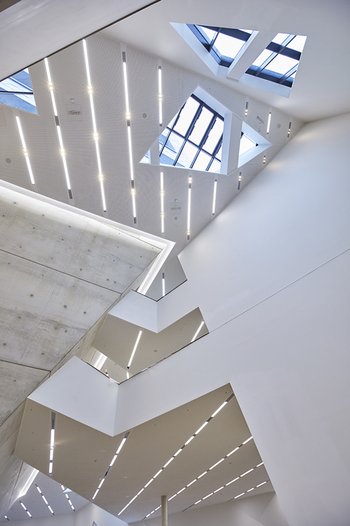 <p>Ein Blick nach oben lohnt sich</p>
<p><i>Foto: Studio Libeskind, New York</i></p>