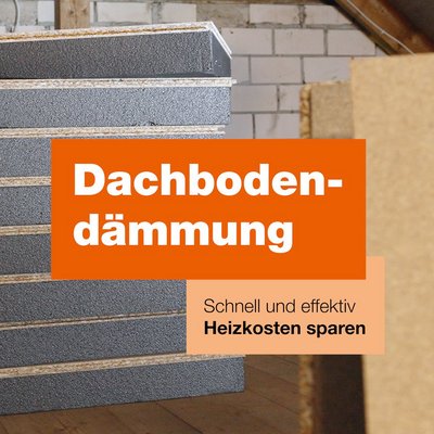 Dachbodendämmung