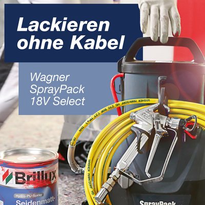 Wagner Akku Airless-Rucksack