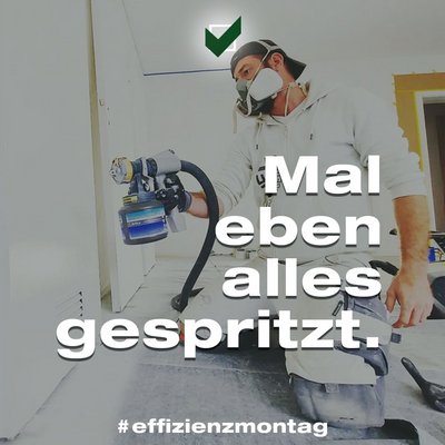 Mal eben alle Türen und Zargen gespritzt