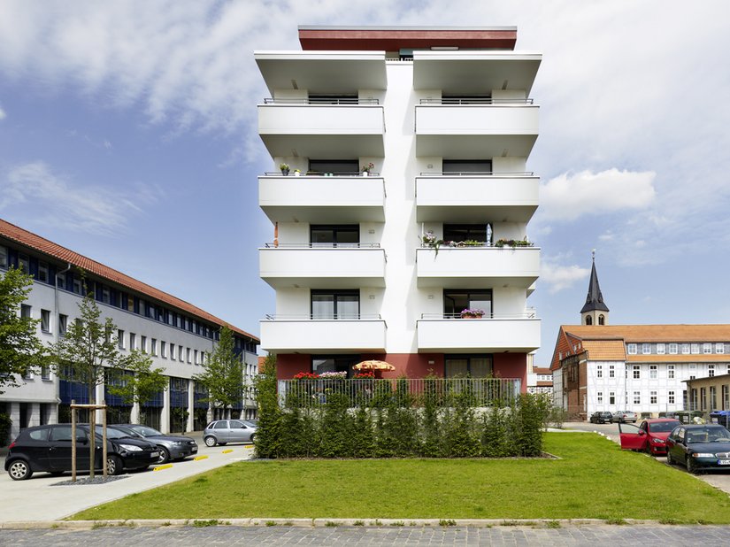 <p>Die Umgebungsbebauung der Braustraße 1a.</p>