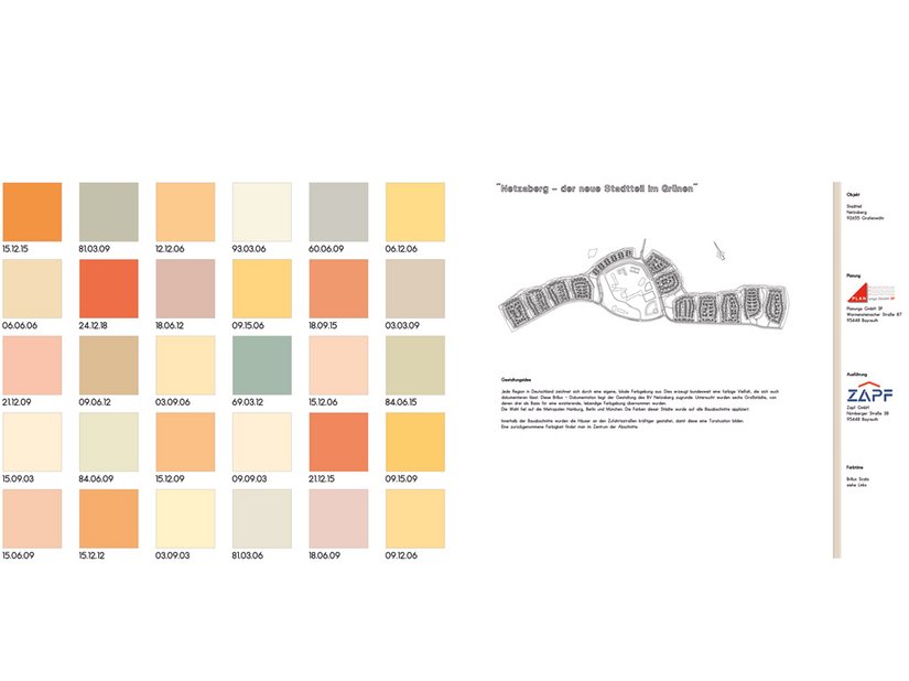 <p>Die gesamte Auswahl für die Fassaden-Farbgestaltung umfasst 30 Töne, die harmonisch mit dem Brillux Farbsystem Scala aufeinander abgestimmt wurden. Farbentwurf aus dem Brillux Farbstudio in München.</p>