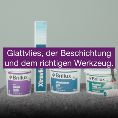 Verarbeitungssvideo glatte Wände