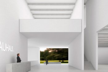 <p>Neues Bauhaus-Museum</p>