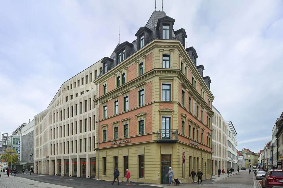 Kreissparkasse Esslingen (Auer und Weber Architekten, 2016–2018)