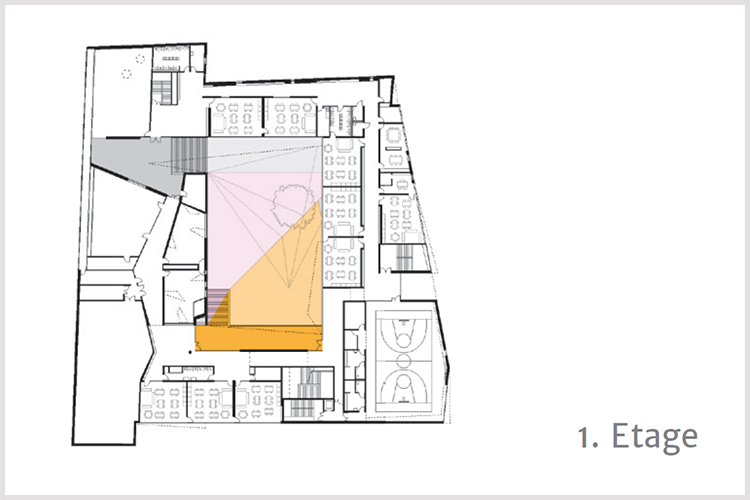 Grundriss erste Etage