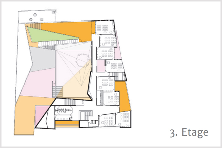 Grundriss dritte Etage