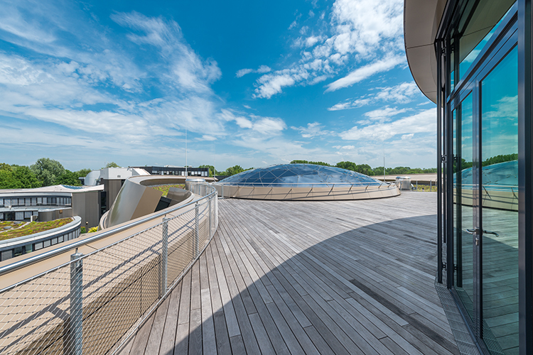 Dachterrasse, Himmel