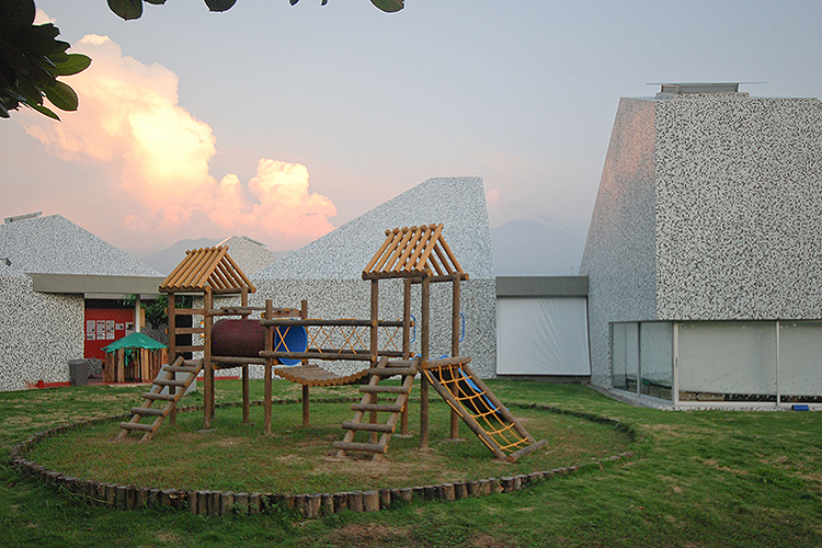 Spielplatz des Kindergartens