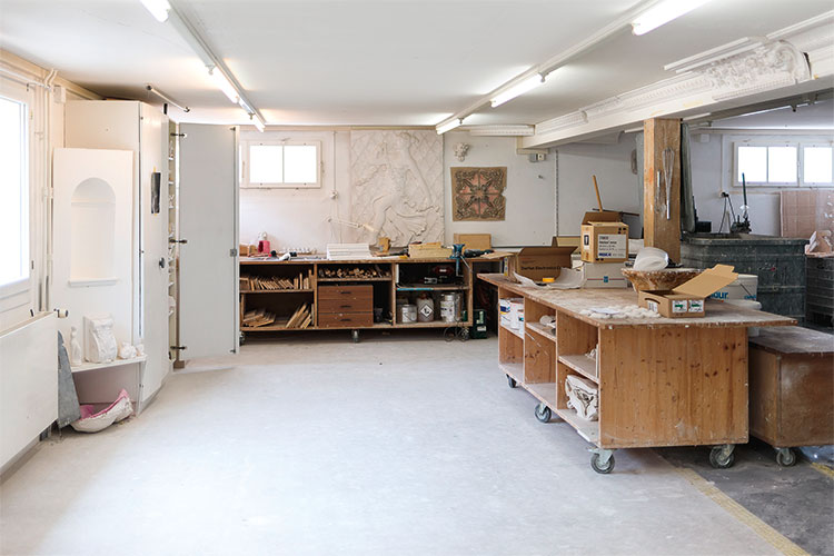 Atelier, Herzstück des Betriebs