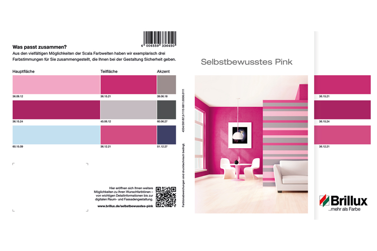 Stilkarte zur Farbe Rosa