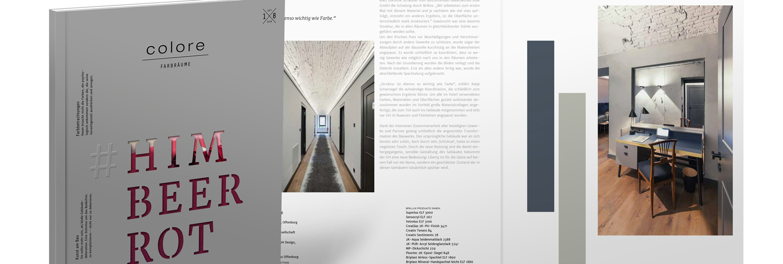Das Brillux Architekturmagazin colore