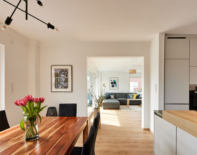 Sanierung Wohnzimmer