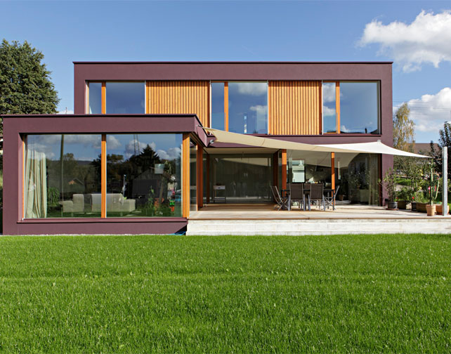 Dunkles Bordeaux