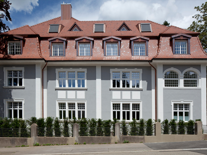 Villa Freiburg Rückfassade