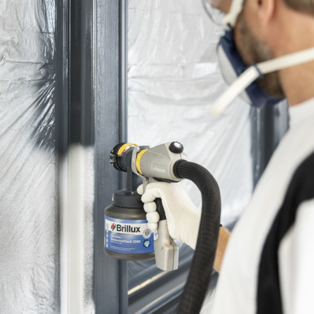 Hydro-PU-XSpray Seidenmattlack 2288, Anwendungsbild 4
