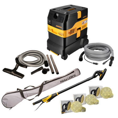 Set Mirka LEROS Langhalsschleifer 950 CV mit DEXOS 1230 Absauggerät 3200