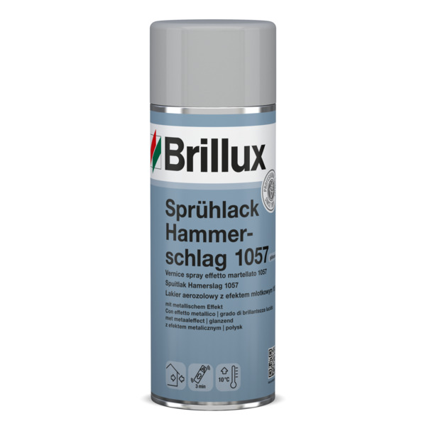 EM Sprühlack Hammerschlag Effekt 400 Ml Anthrazit 0400 - Ideal Für Metalloberflächen
