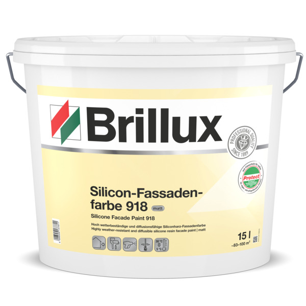 SiliconFassadenfarbe 918 Protect brillux.de