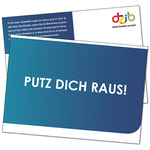 Postkarte "Deine Zukunft ist bunt" - Stuckateure