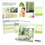 Stilkarte "Charmantes Grün" ohne Logoeindruck