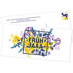 Postkarte "Frühjaaa" DIN lang